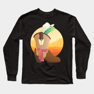 There's A Snake In My Boot Long Sleeve T-Shirt